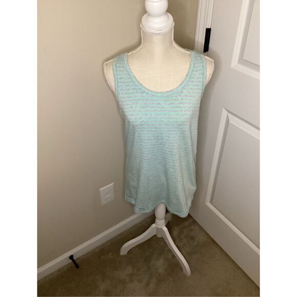 NWT Ladies Calia by Carrie Underwood Tank Top Blue / Gray large - Picture 1 of 5